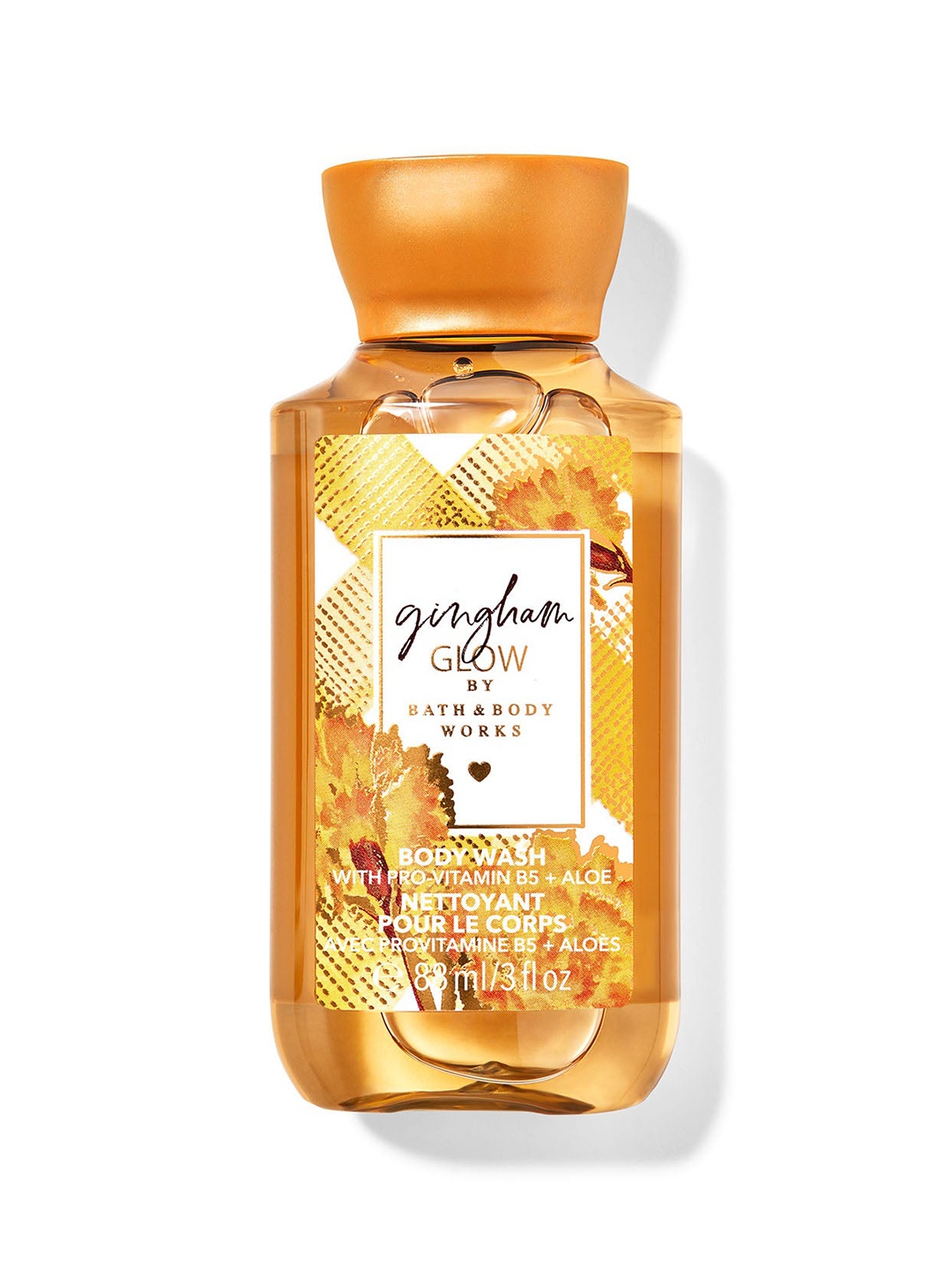 

Bath & Body Works Gingham Glow Travel Size Body Wash - 88ml, Orange
