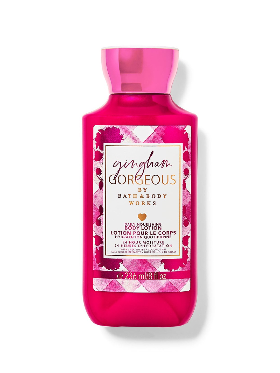 

Bath & Body Works Gingham Gorgeous Daily Nourishing Body Lotion - 236ml, Pink