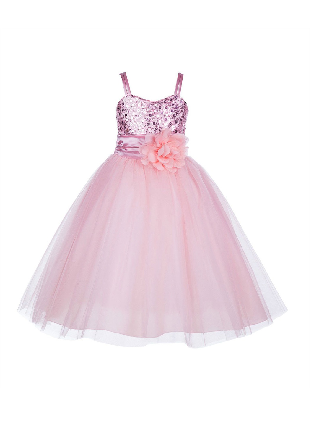 

Wow Princess Girls Embellished Maxi Dress, Pink