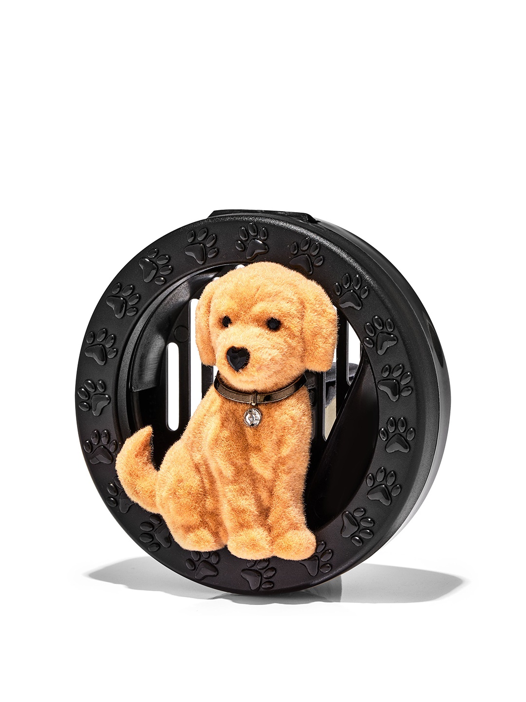 

Bath & Body Works Dog With Collar Vent Clip Car Fragrance Holder, Black