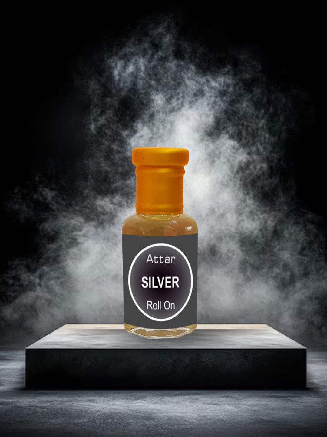 

WILDPLAY Silver Long-Lasting Natural Fragrance Attar - 12 ml, Grey
