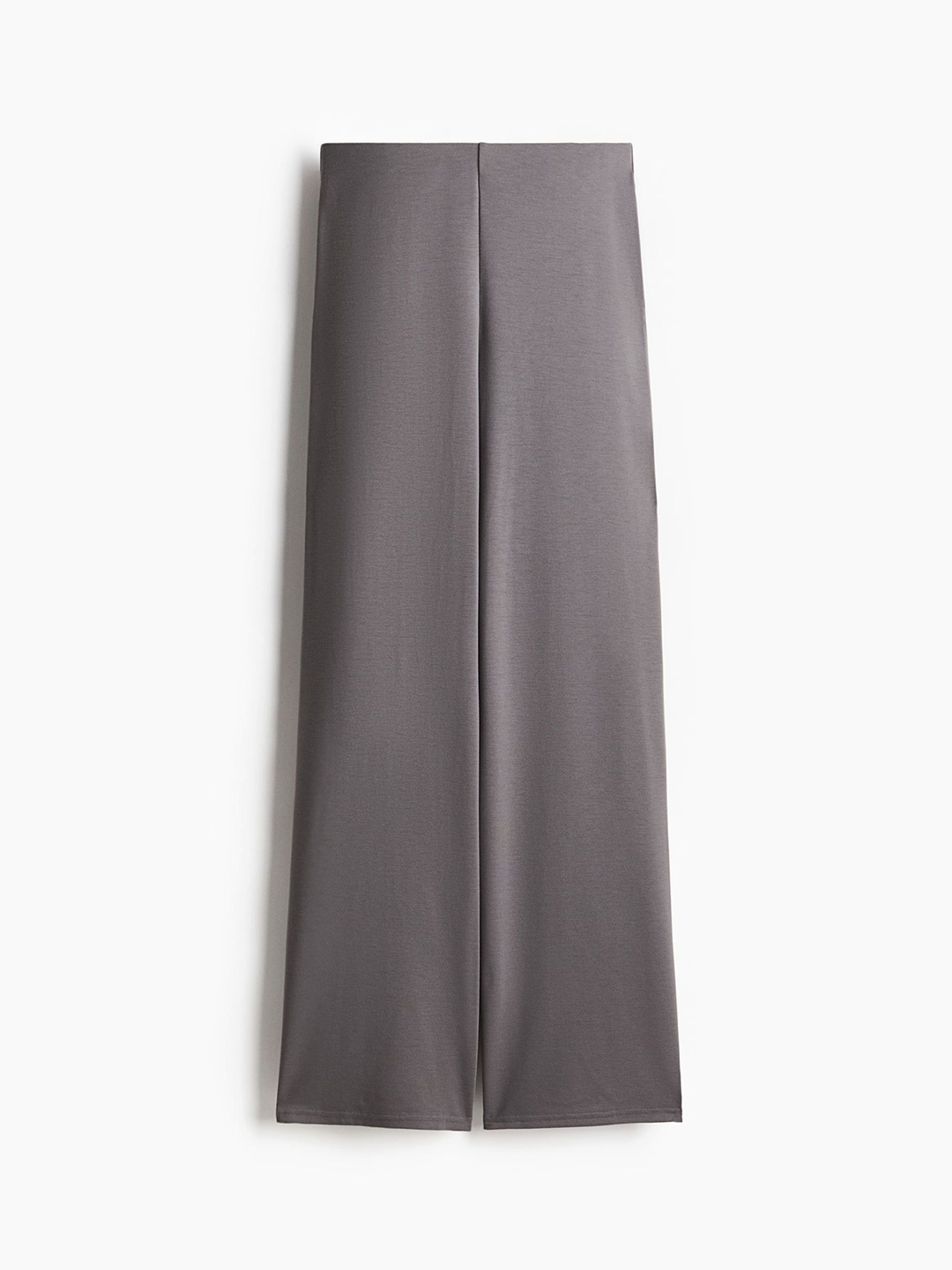 

H&M Wide Jersey Trousers, Grey