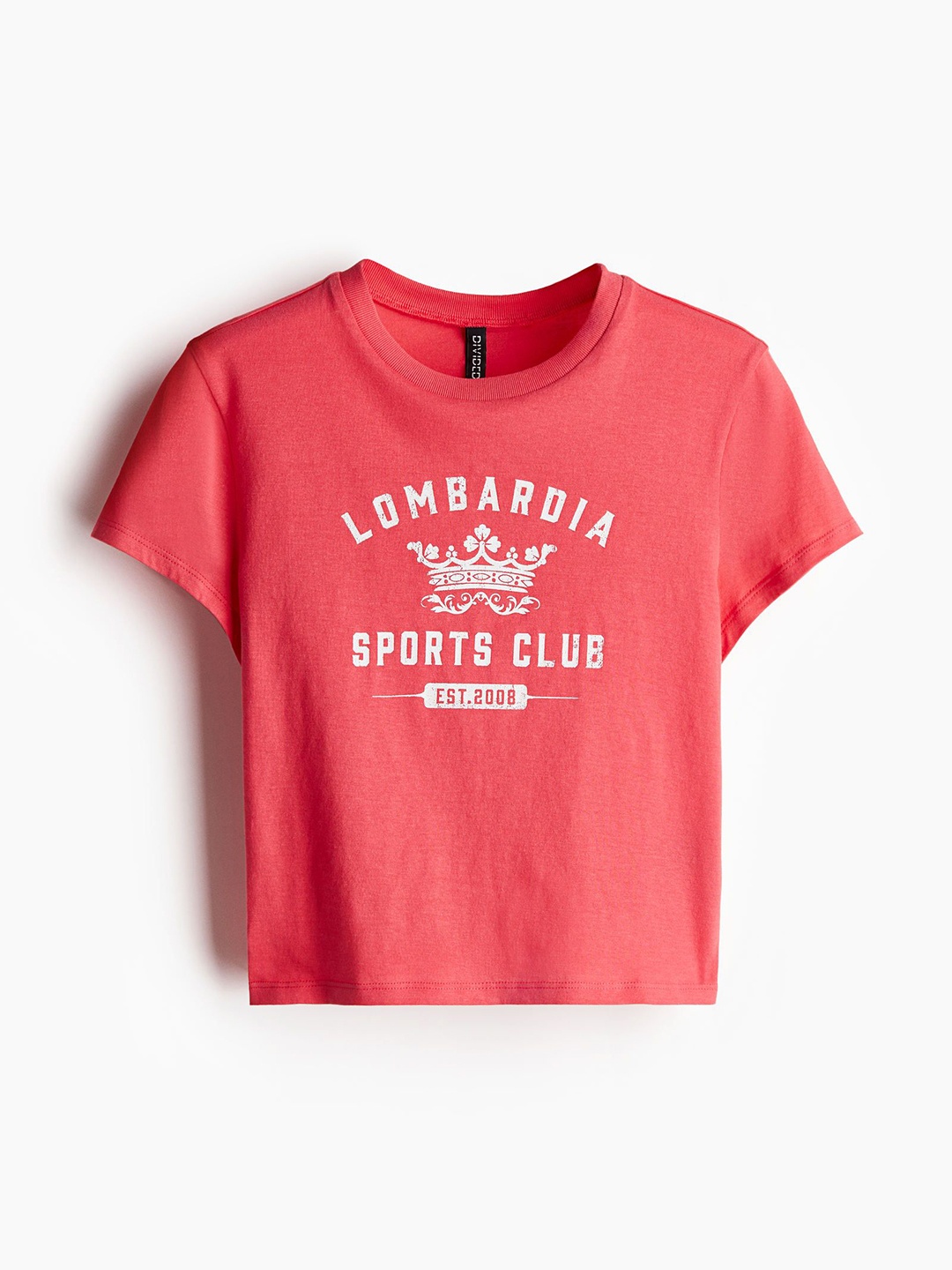

H&M Printed T-Shirt, Pink