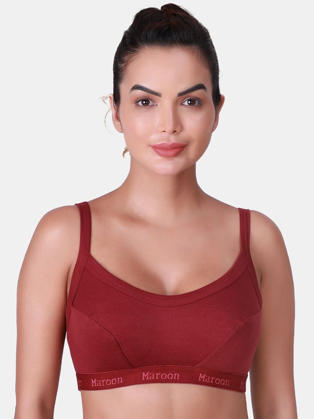 

SKDREAMS Bra Full Coverage, Maroon