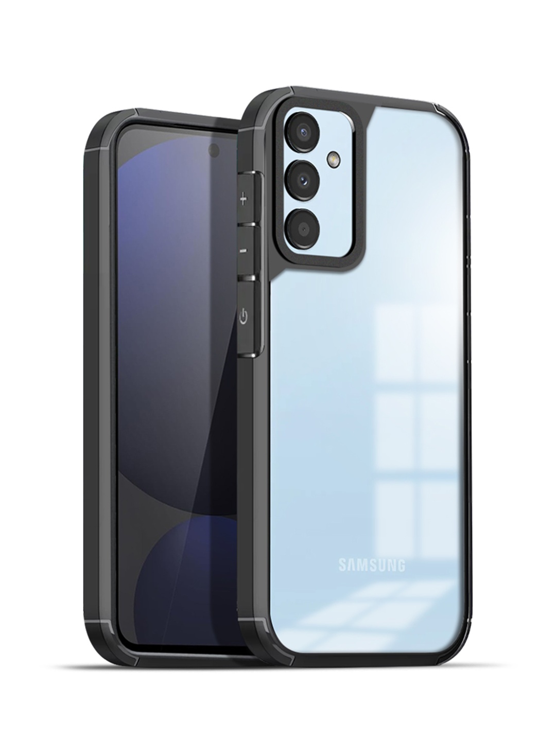 

Karwan Solid Samsung A35 5G Impact Resistant Back Case, Transparent
