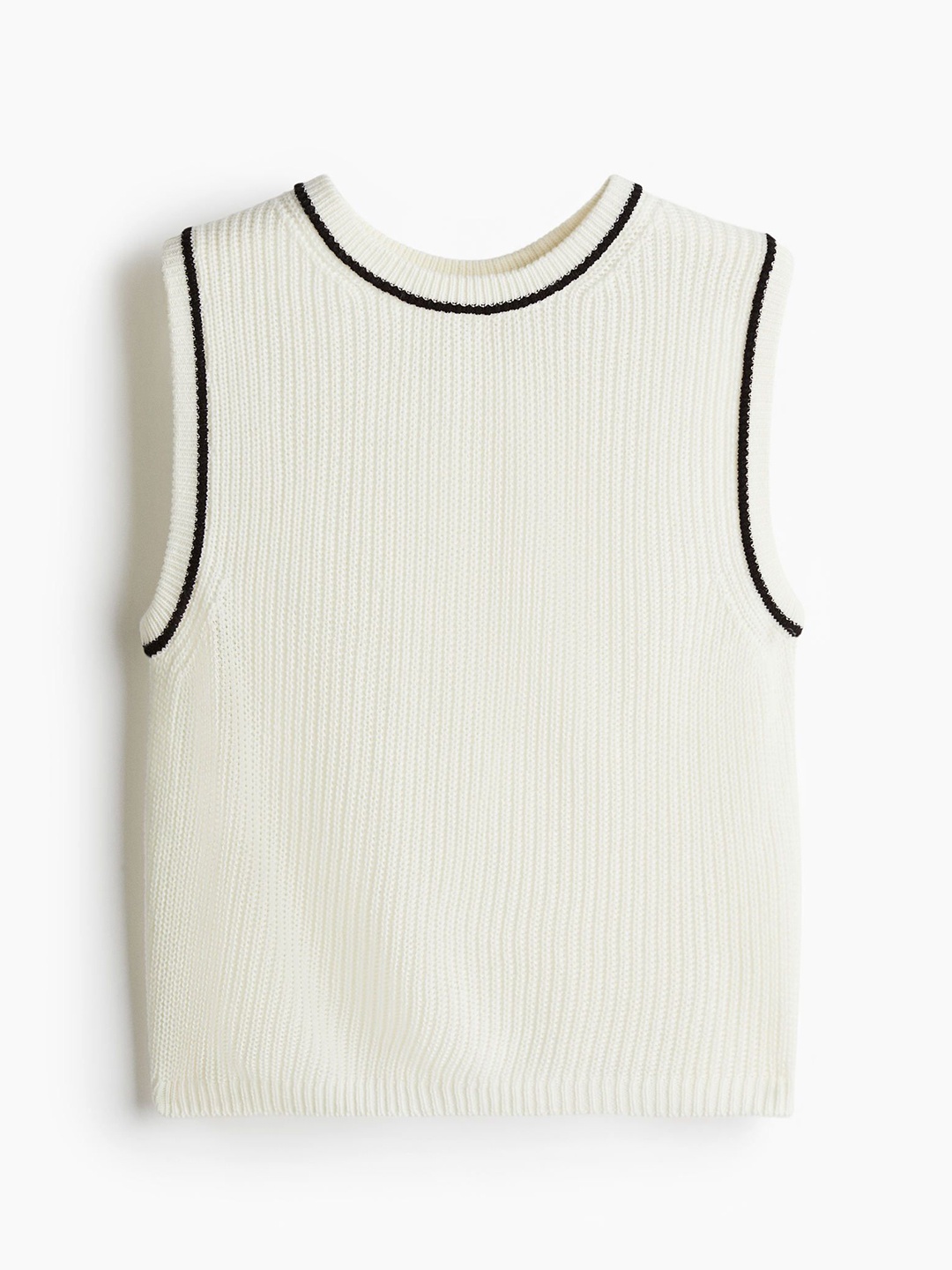 

H&M Women Sweater Vest, White