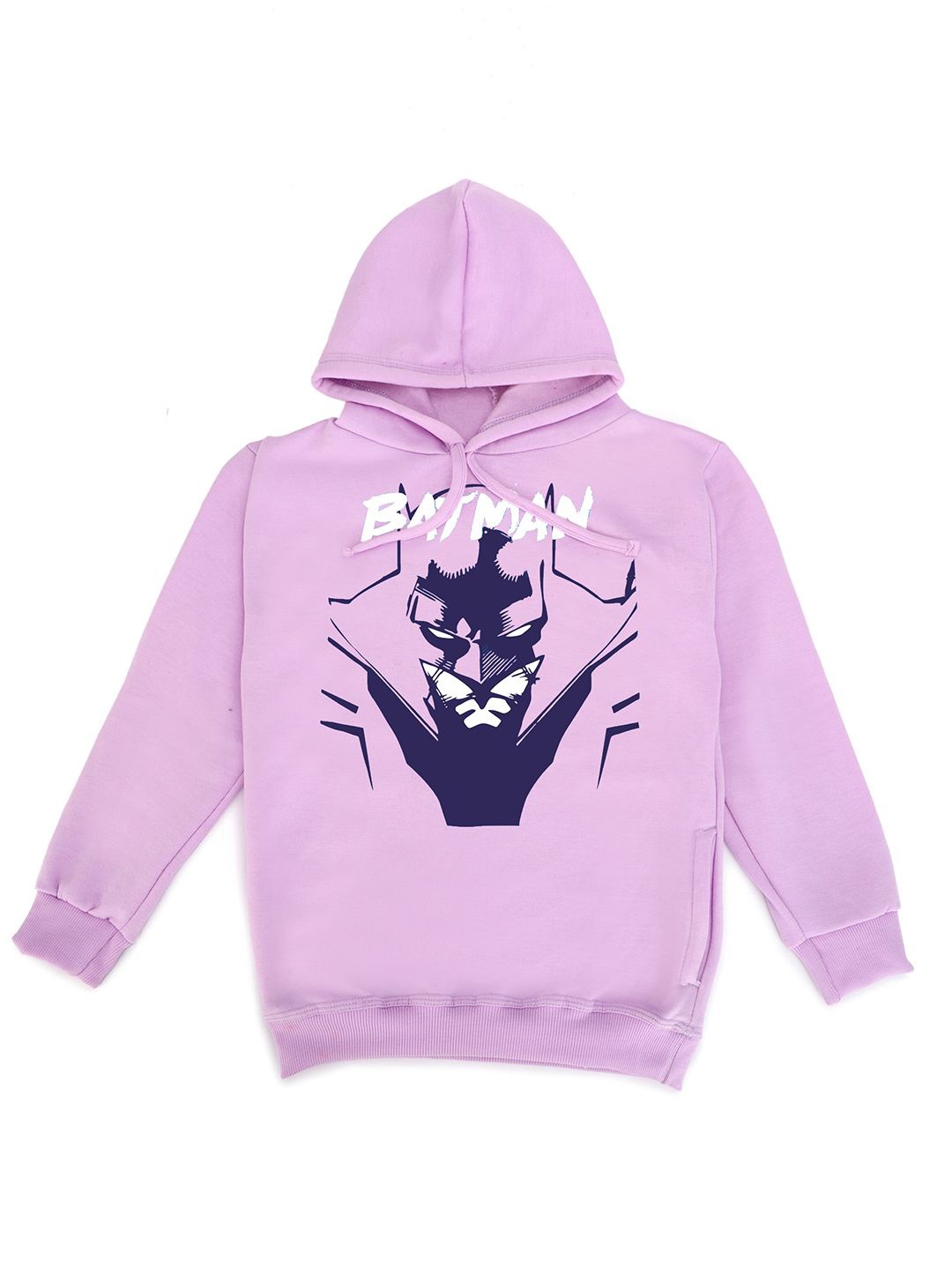 

Fabvio Plus Kids Printed Hooded Sweatshirt, Lavender