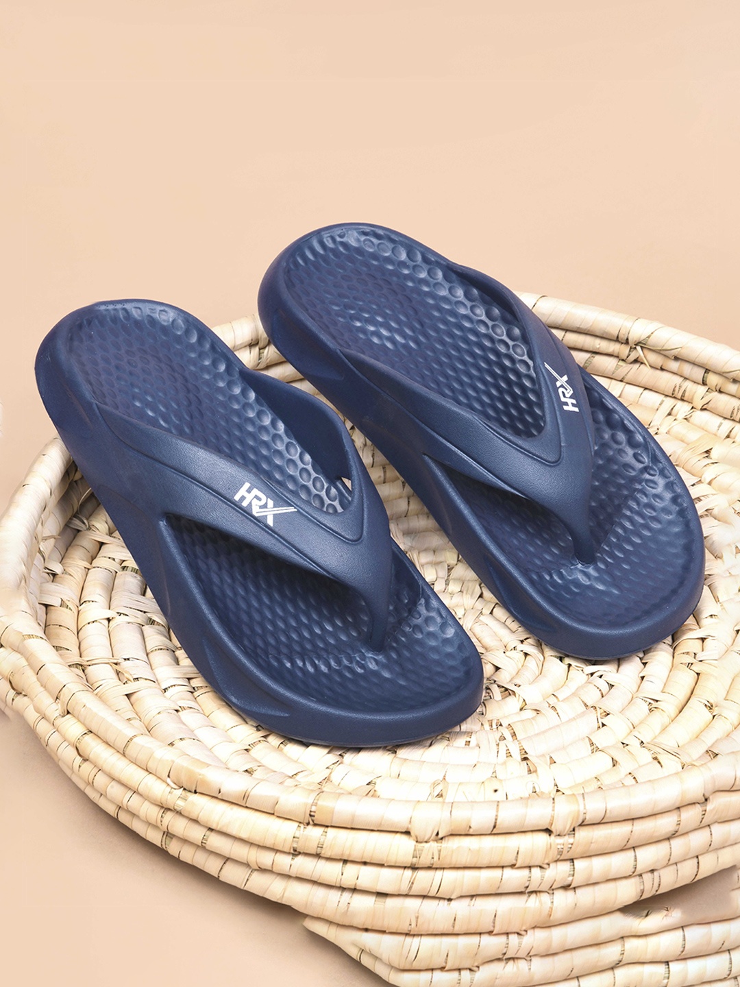 

HRX by Hrithik Roshan Men Rubber Slip-On, Navy blue