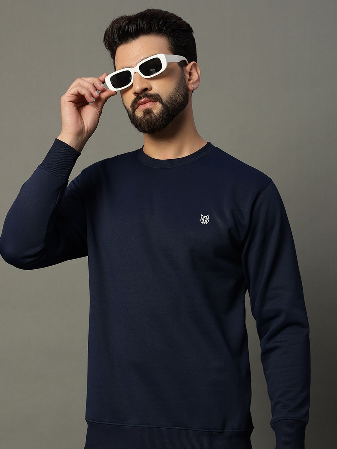 

STELVIN Men Sweatshirt, Navy blue