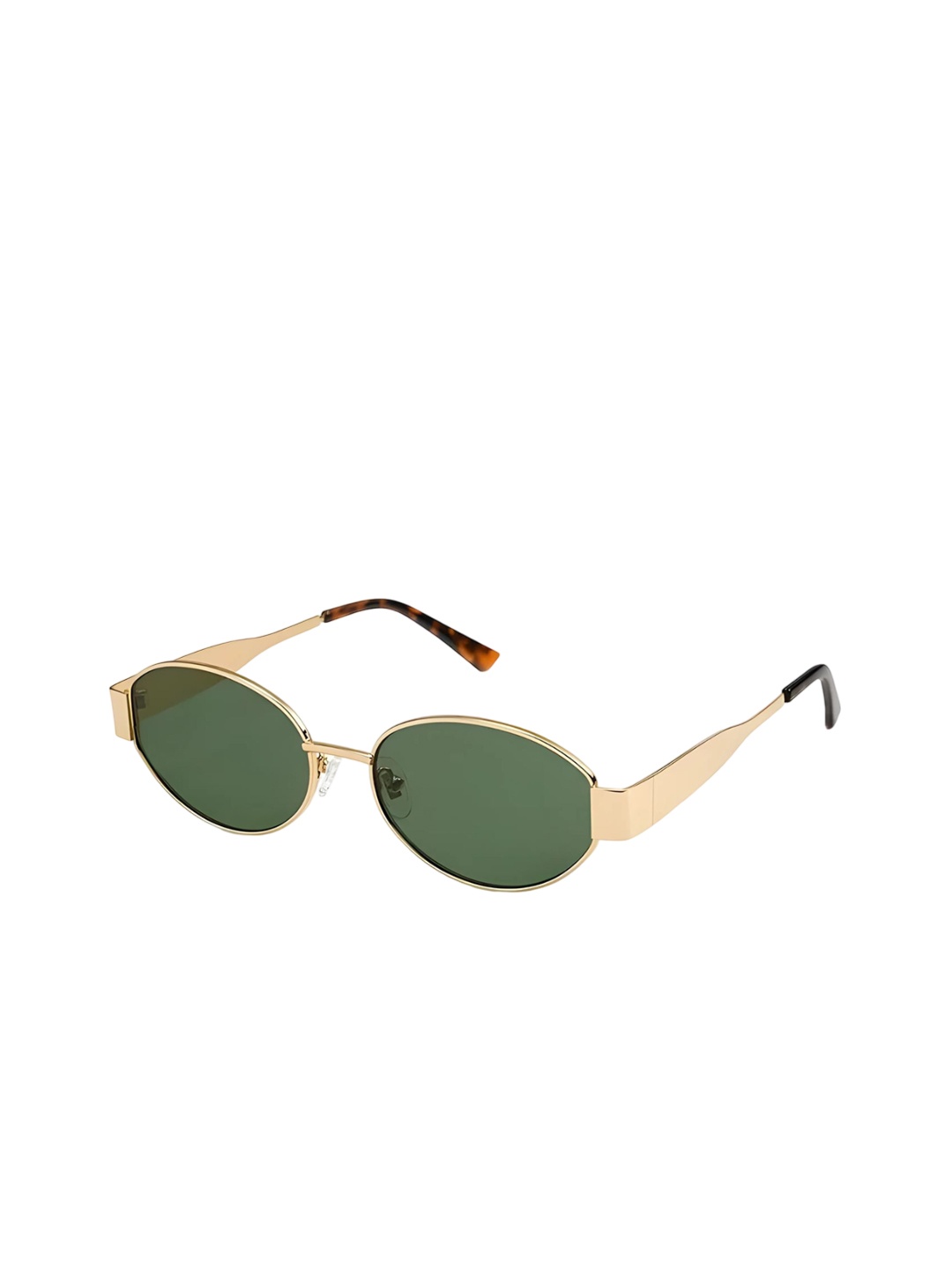 

4Flaunt Unisex Oval Sunglasses with UV Protected Lens, Green