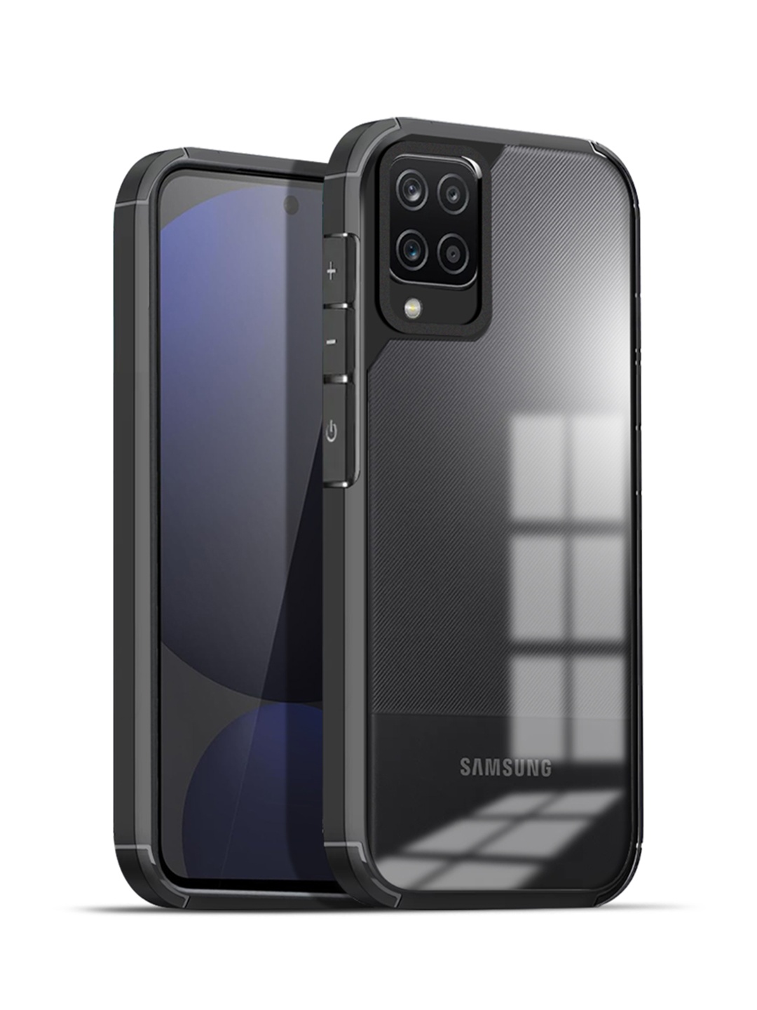 

Karwan Solid Samsung Galaxy A22 Impact Resistant Back Case, Transparent