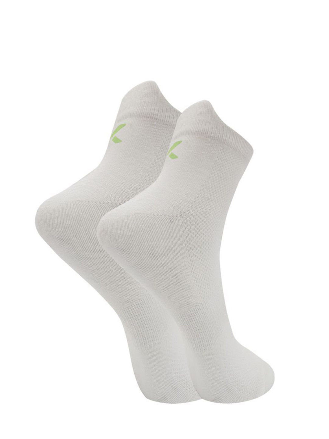 

Xjarvis Unisex Cotton Ankle-Length Socks, White