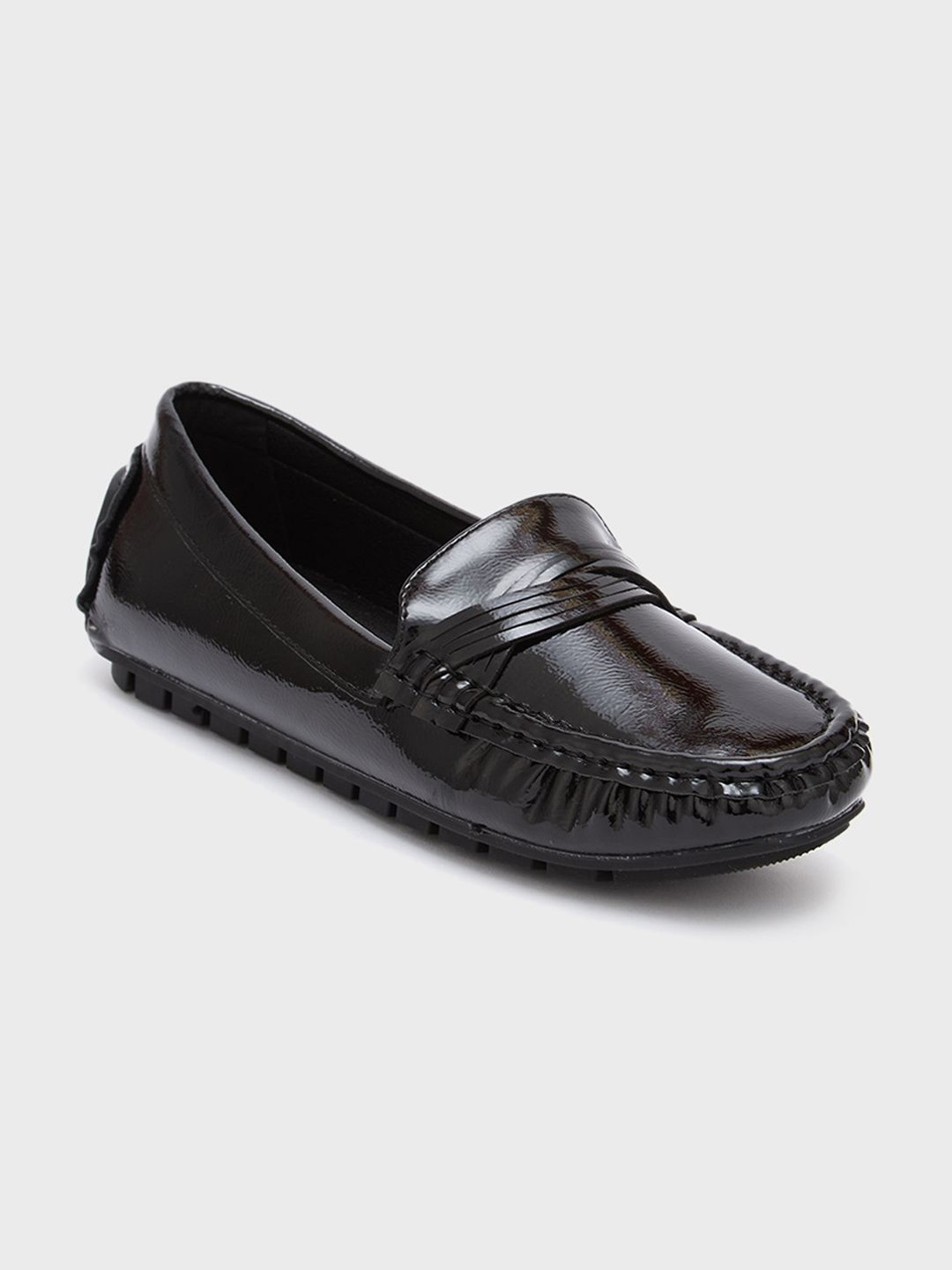 

Sole To Soul Women Lightweight Loafers, Black