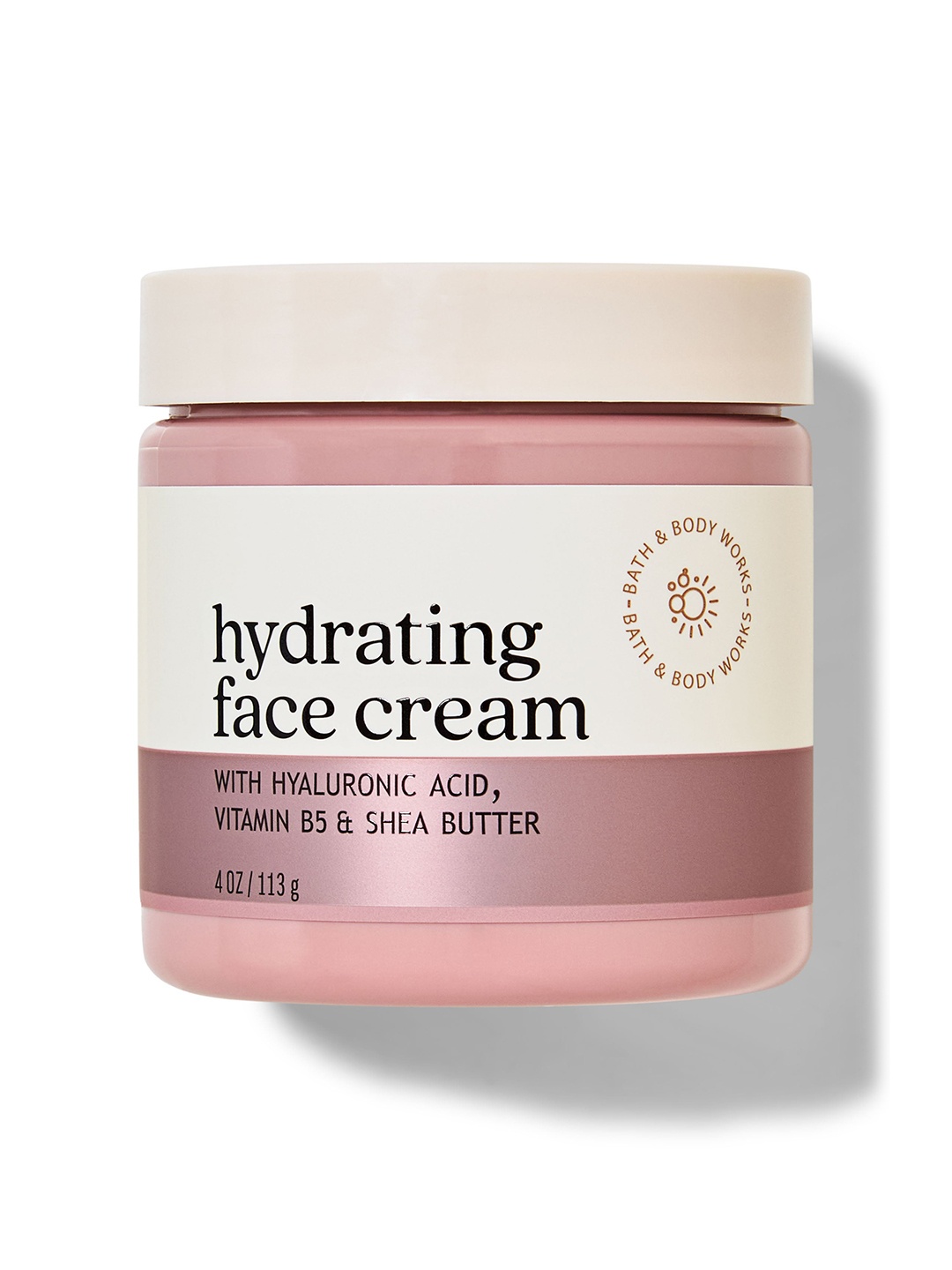 

Bath & Body Works Hydrating Face Cream with Hyaluronic Acid & Shea Butter - 113 g, Pink