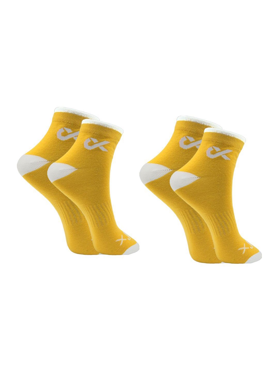 

Xjarvis Unisex Pack Of 2 Assorted Ankle-Length Socks