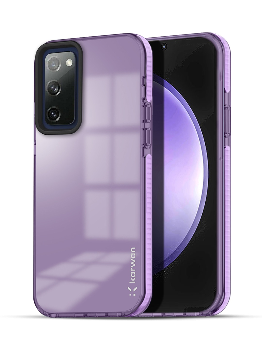 

Karwan Solid Samsung Galaxy S20 FE Back Case, Transparent