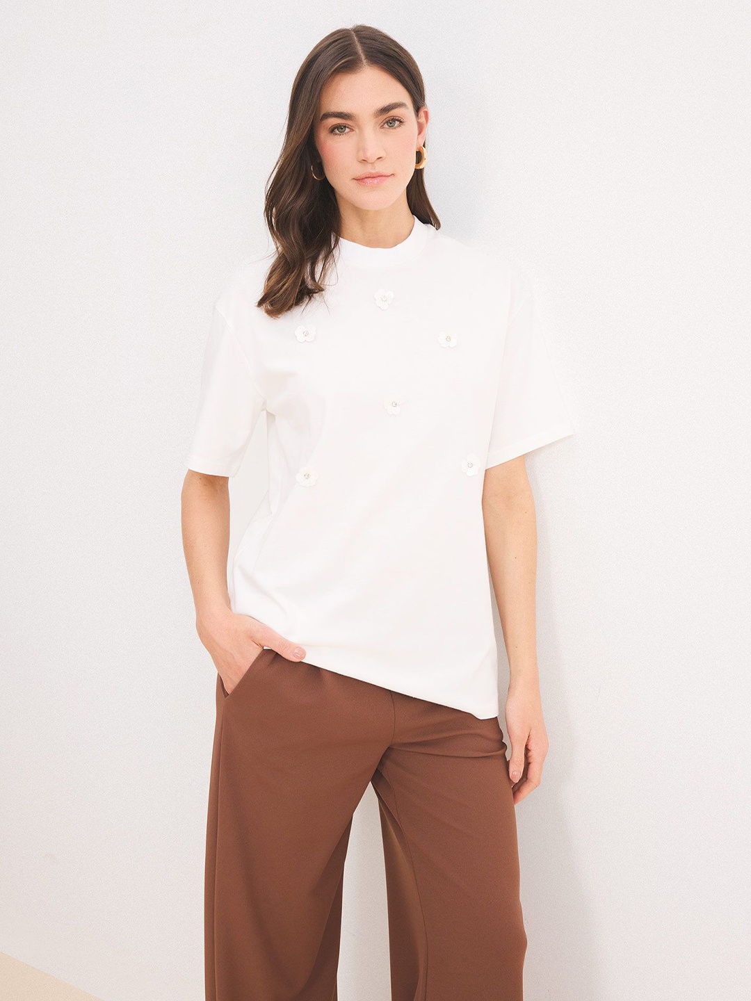 

DeFacto Solid T-shirt, White