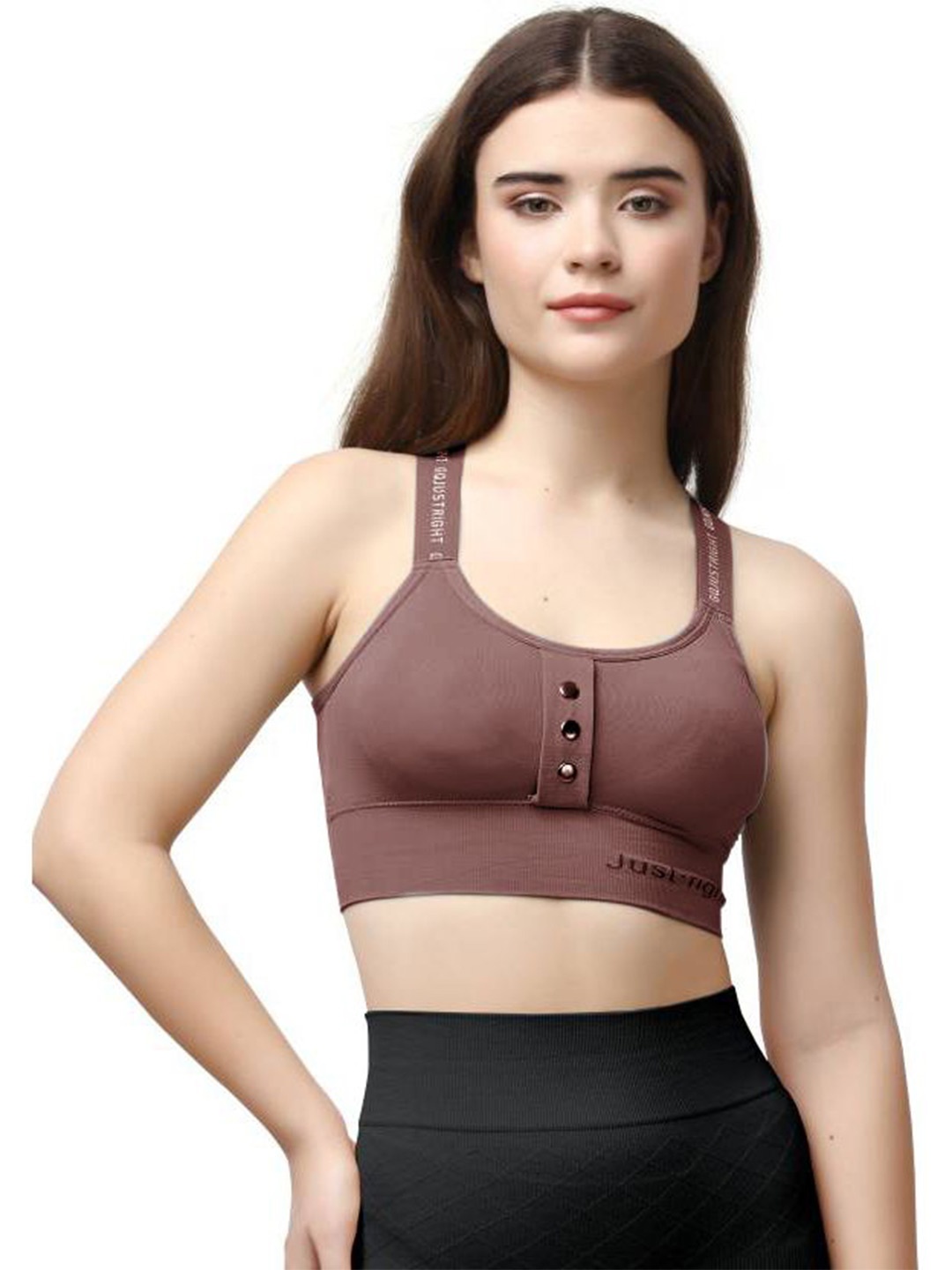 

Nakshu Women Full Coverage Lightly Padded and Non-Wired Push-Up Bra, Purple