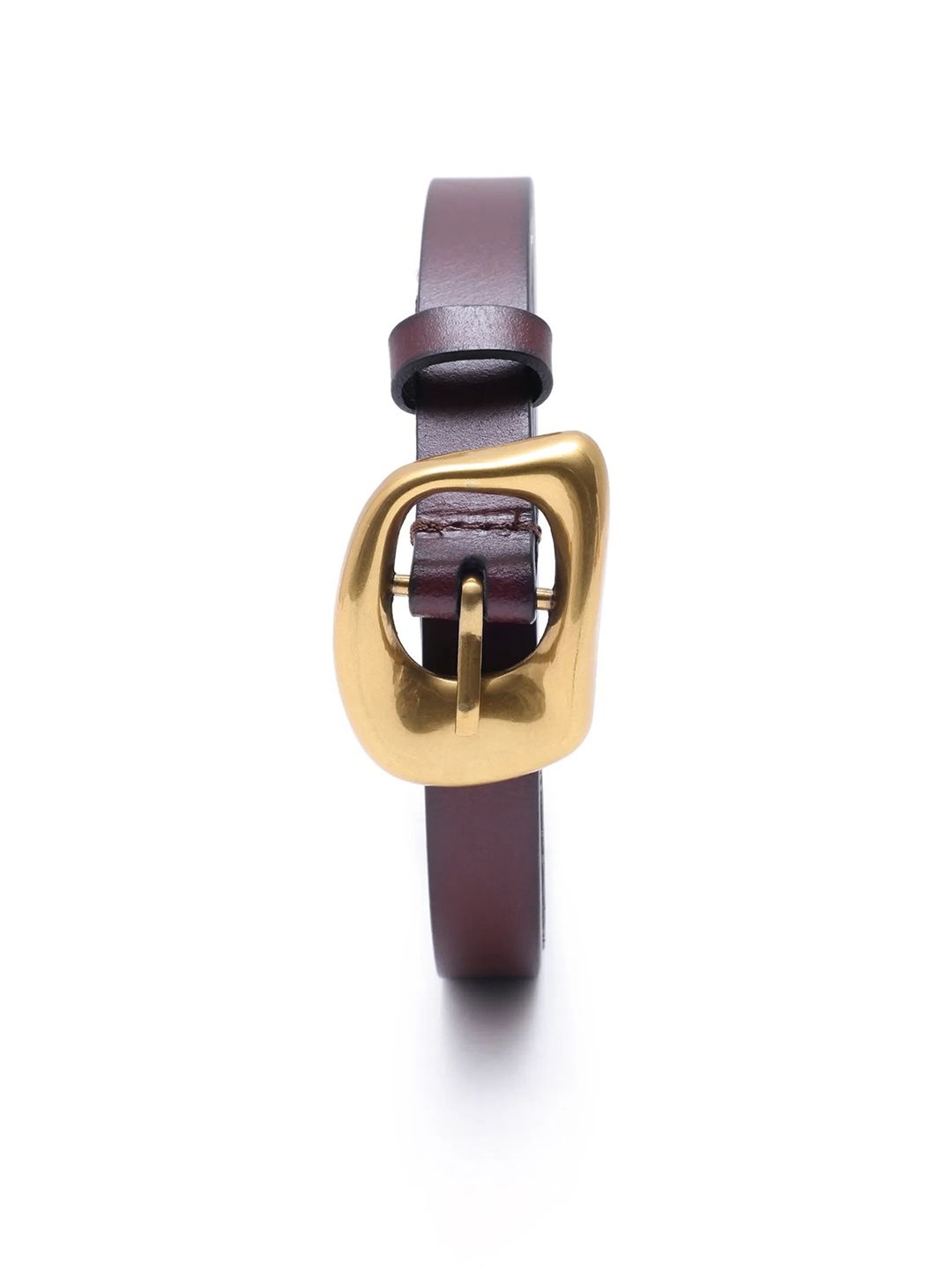 

RAREISM Women COVE DARK TAN Leather Belt