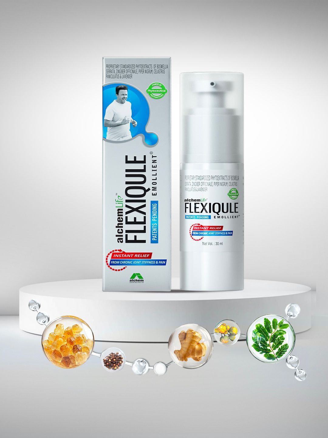 

Alchem FlexiQule Emollient- 30 ml, Yellow