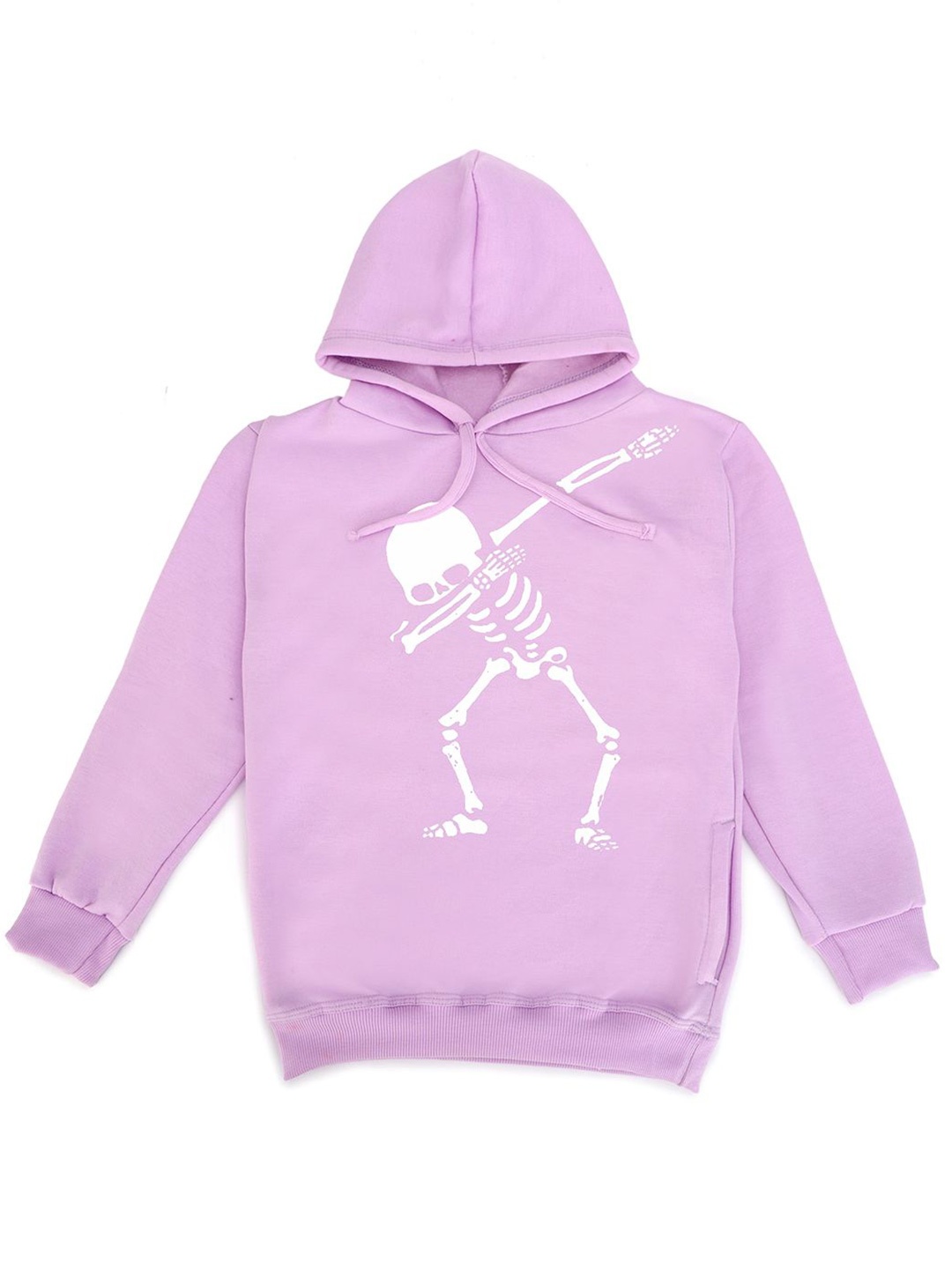 

Fabvio Plus Kids Printed Hooded Sweatshirt, Lavender