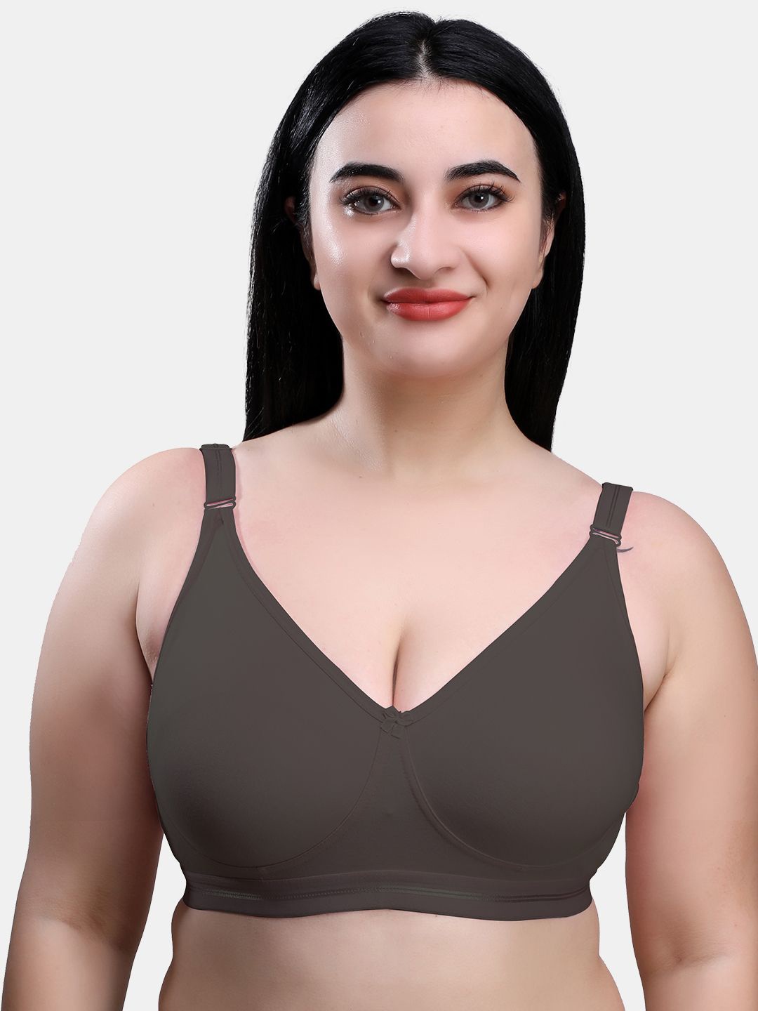 

SKDREAMS Bra Full Coverage, Coffee brown