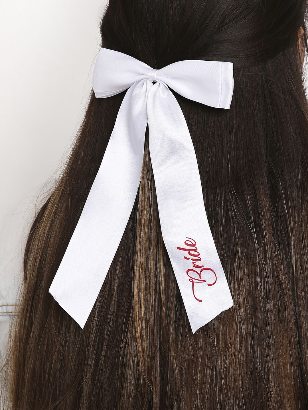

Arendelle Women French Barrette, White