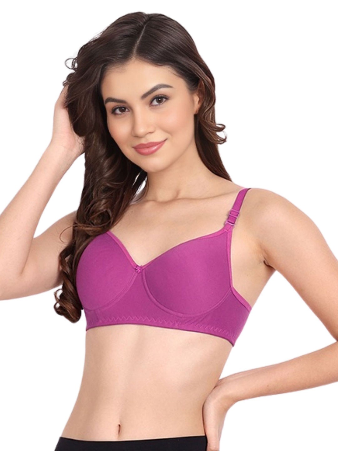 

Liigne Bra Full Coverage Lightly Padded, Purple