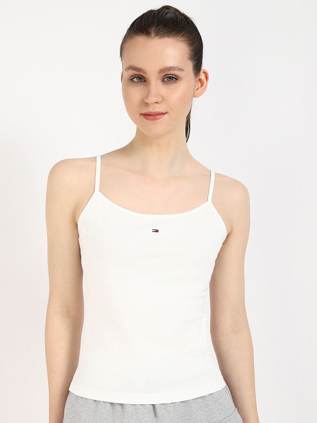 

Tommy Hilfiger Essential Strap Cotton Top, White