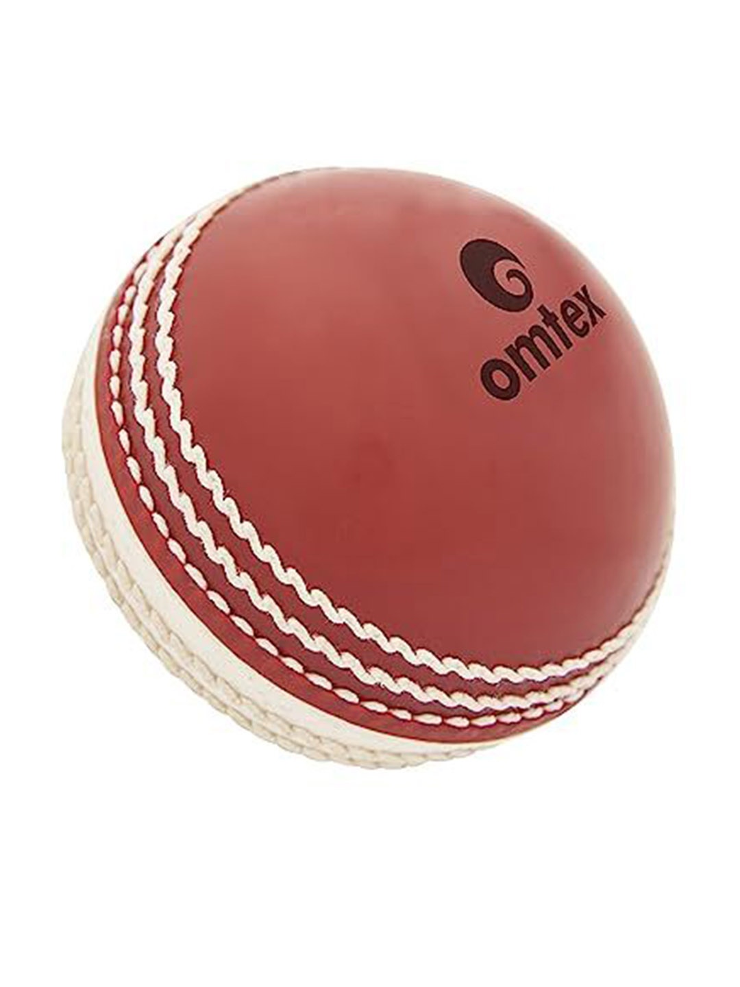 

Omtex Men Synthetic Incredible Trainee Cricket Ball, Red