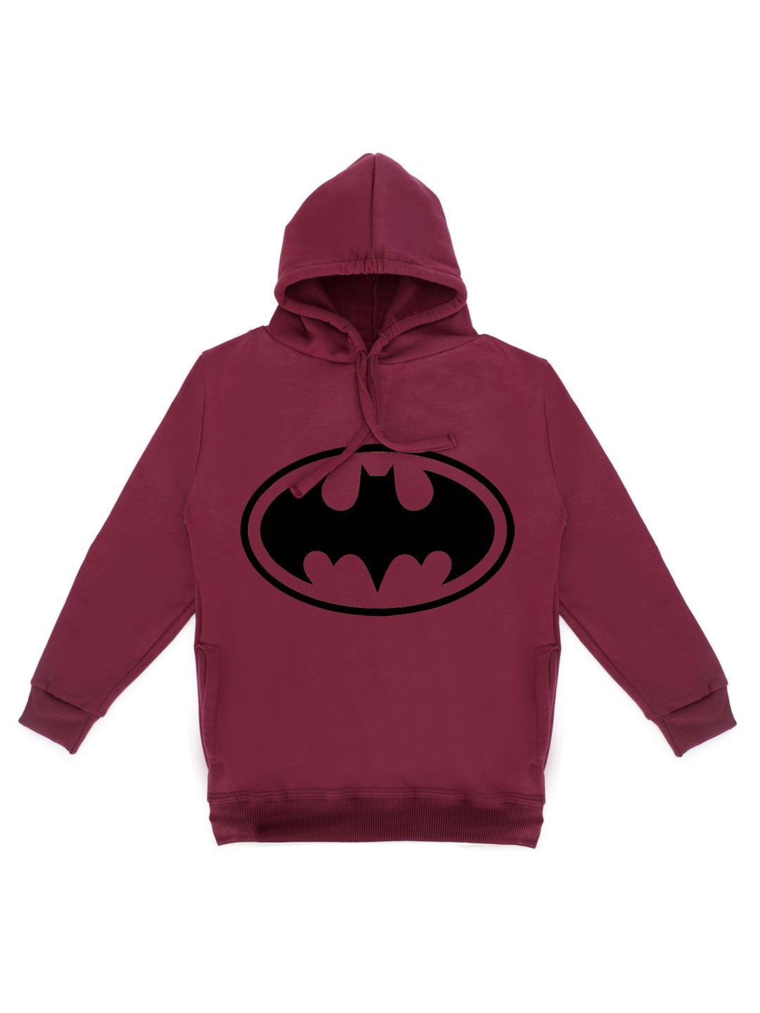 

Fabvio Plus Kids Printed Hooded Sweatshirt, Purple