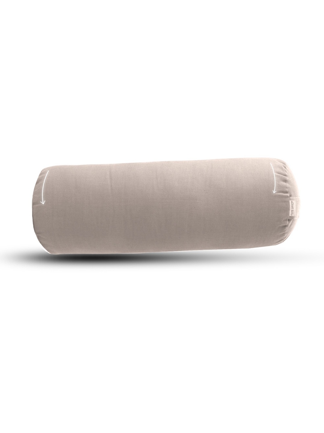 

Core Asana Cream Cotton Orthopaedic Cylindrical Bolster