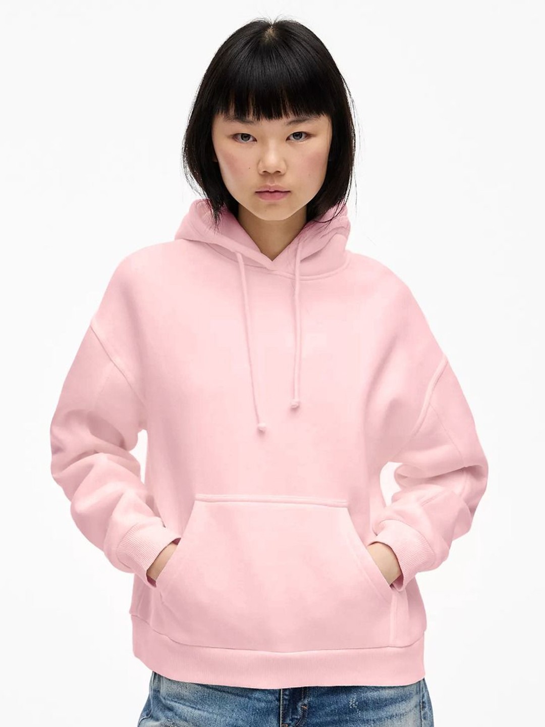 

MISCHIEF MONKEY Women Hooded Sweatshirt, Pink