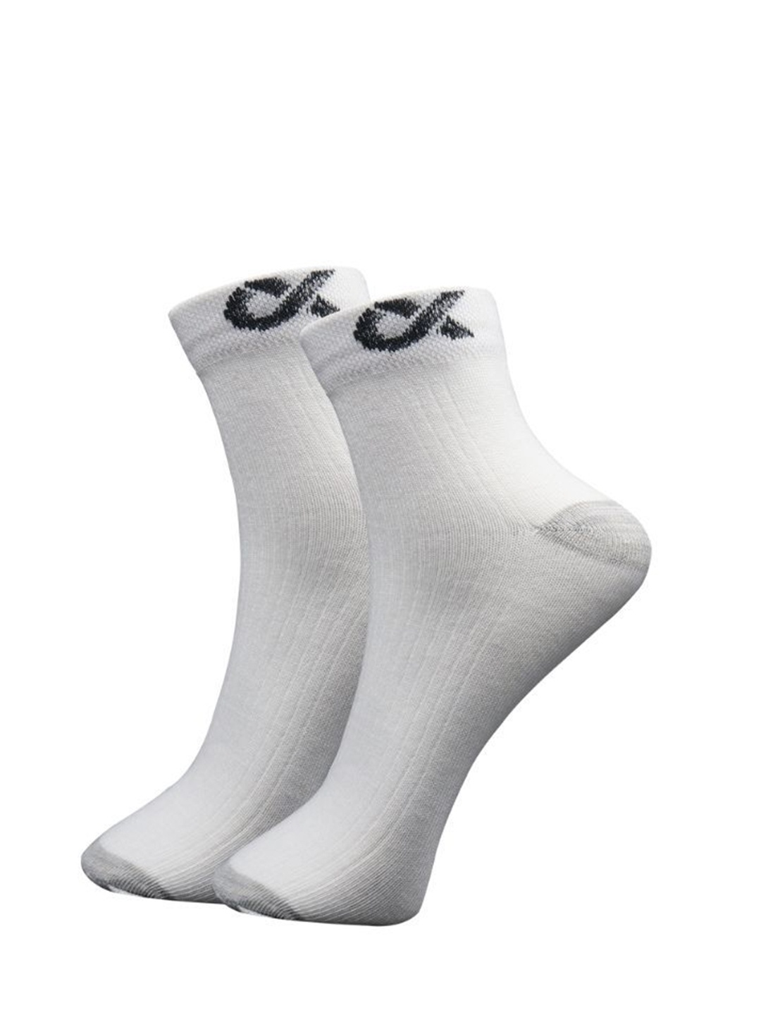 

Xjarvis Unisex CUBA Ankle-Length Sports Socks, White