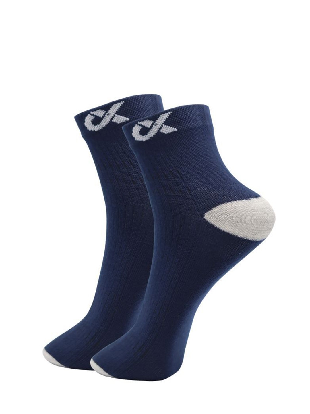 

Xjarvis Unisex Ankle-Length Sports Socks, Navy blue
