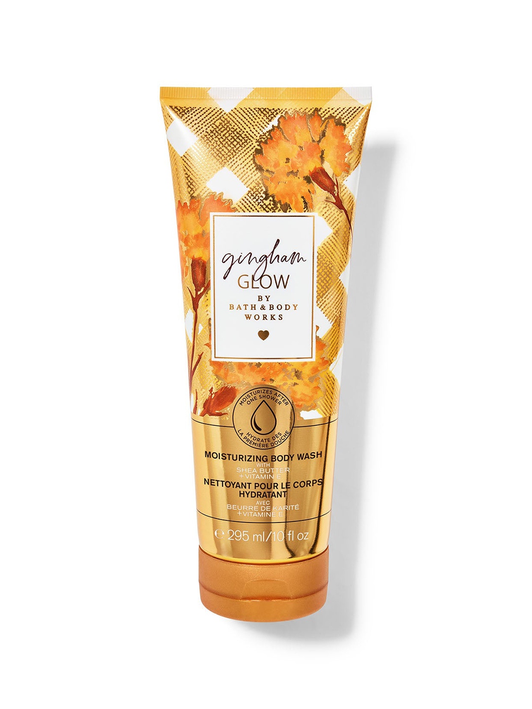 

Bath & Body Works Gingham Glow Moisturizing Body Wash - 295 ml, Orange