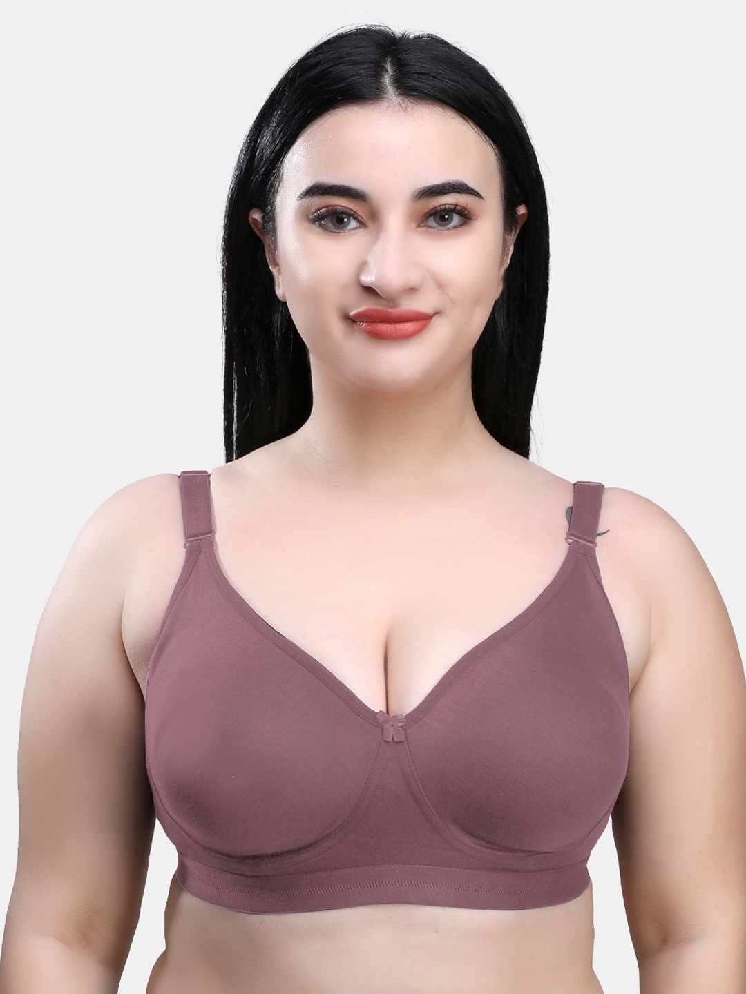 

SKDREAMS Women Cotton Full Coverage Non Padded Bra, Champagne