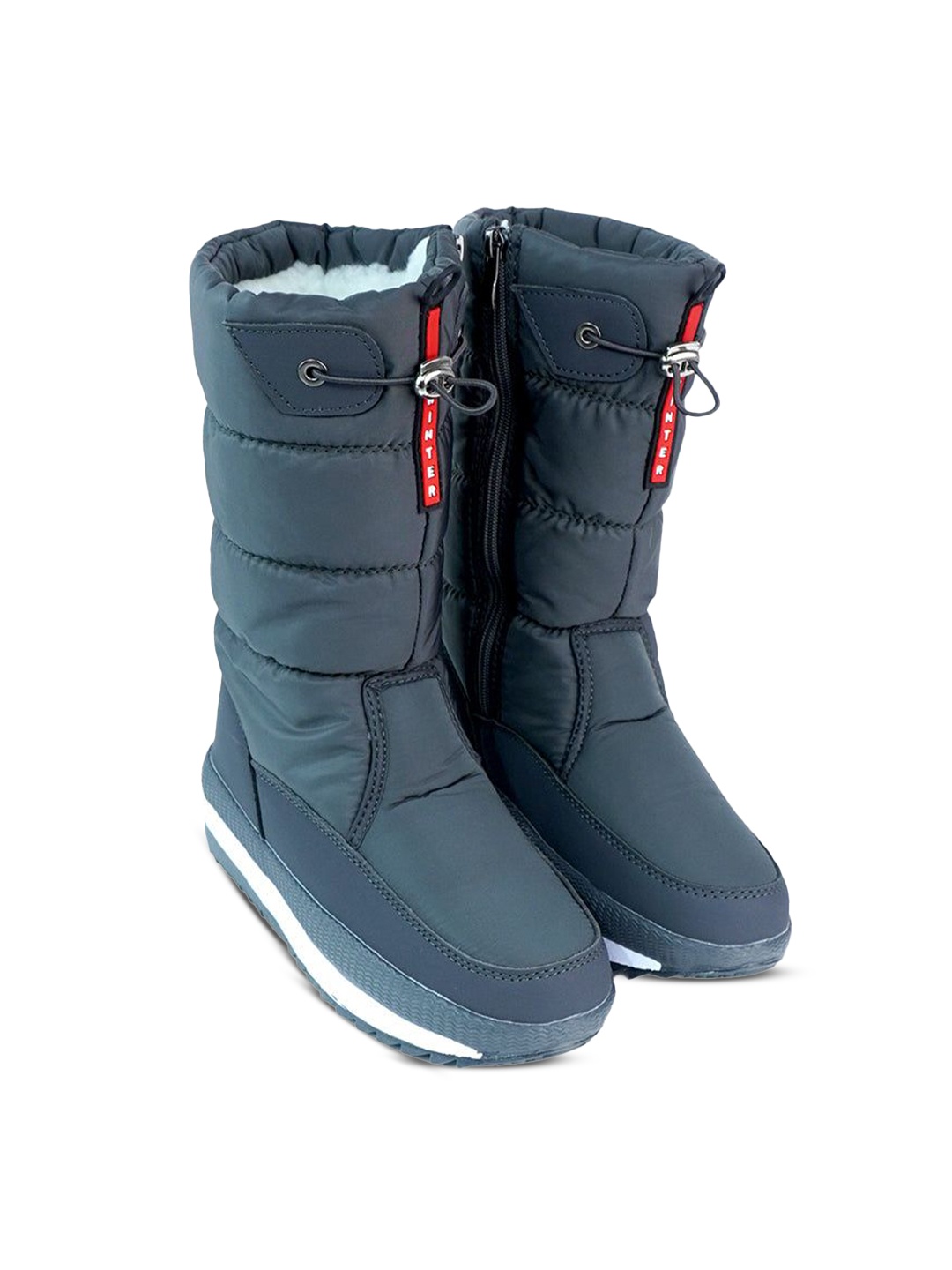 

Little Surprise Box LLP Women Deep Black, Waterproof Winter Snow Boots