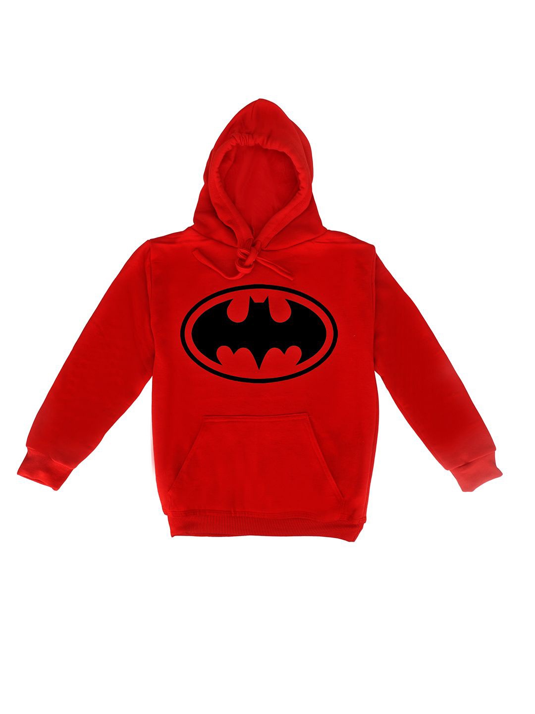 

Fabvio Plus Kids Printed Hooded Sweatshirt, Red