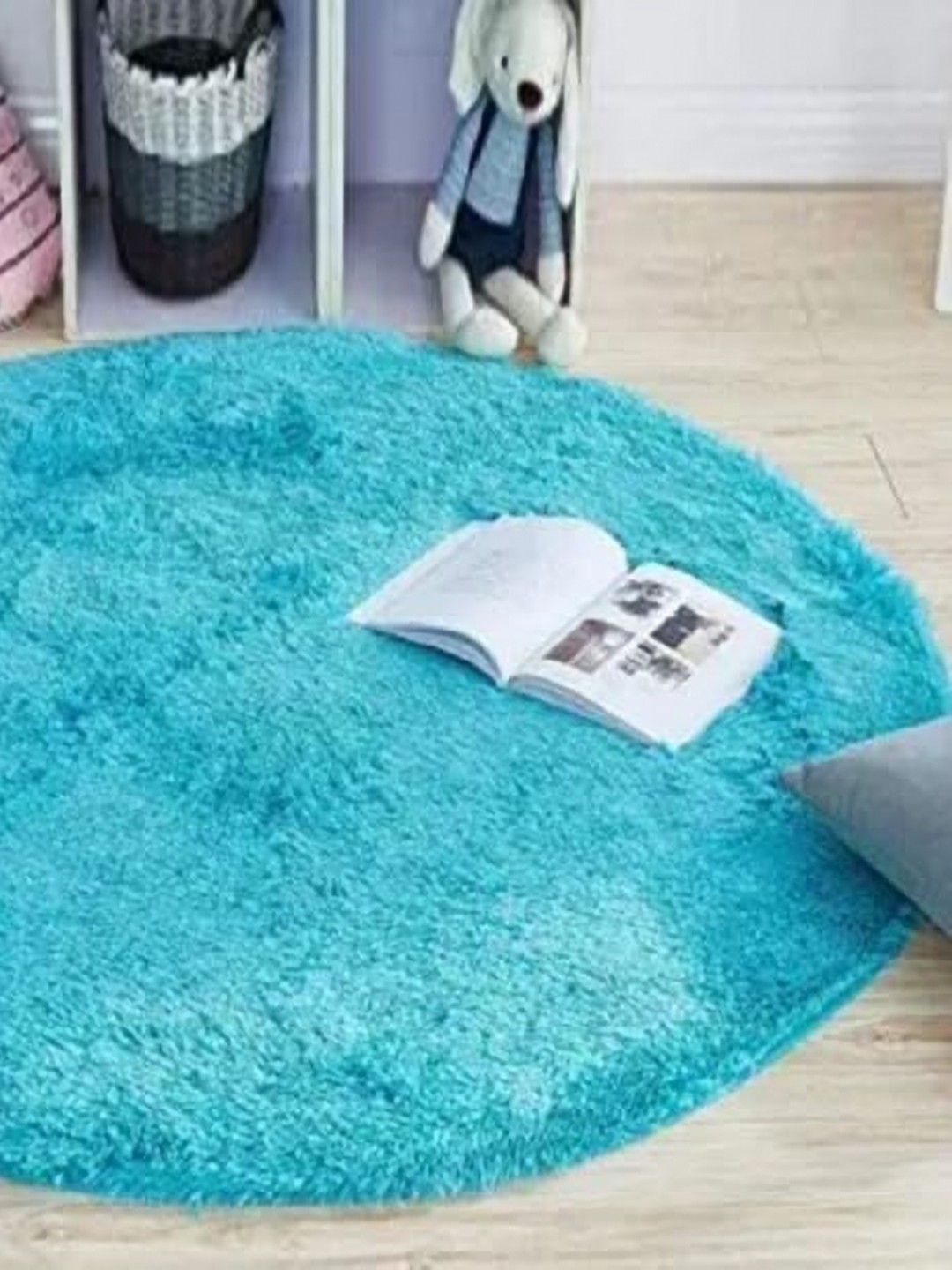 

Banchmark Home Furnishings Blue Shaggy Carpet