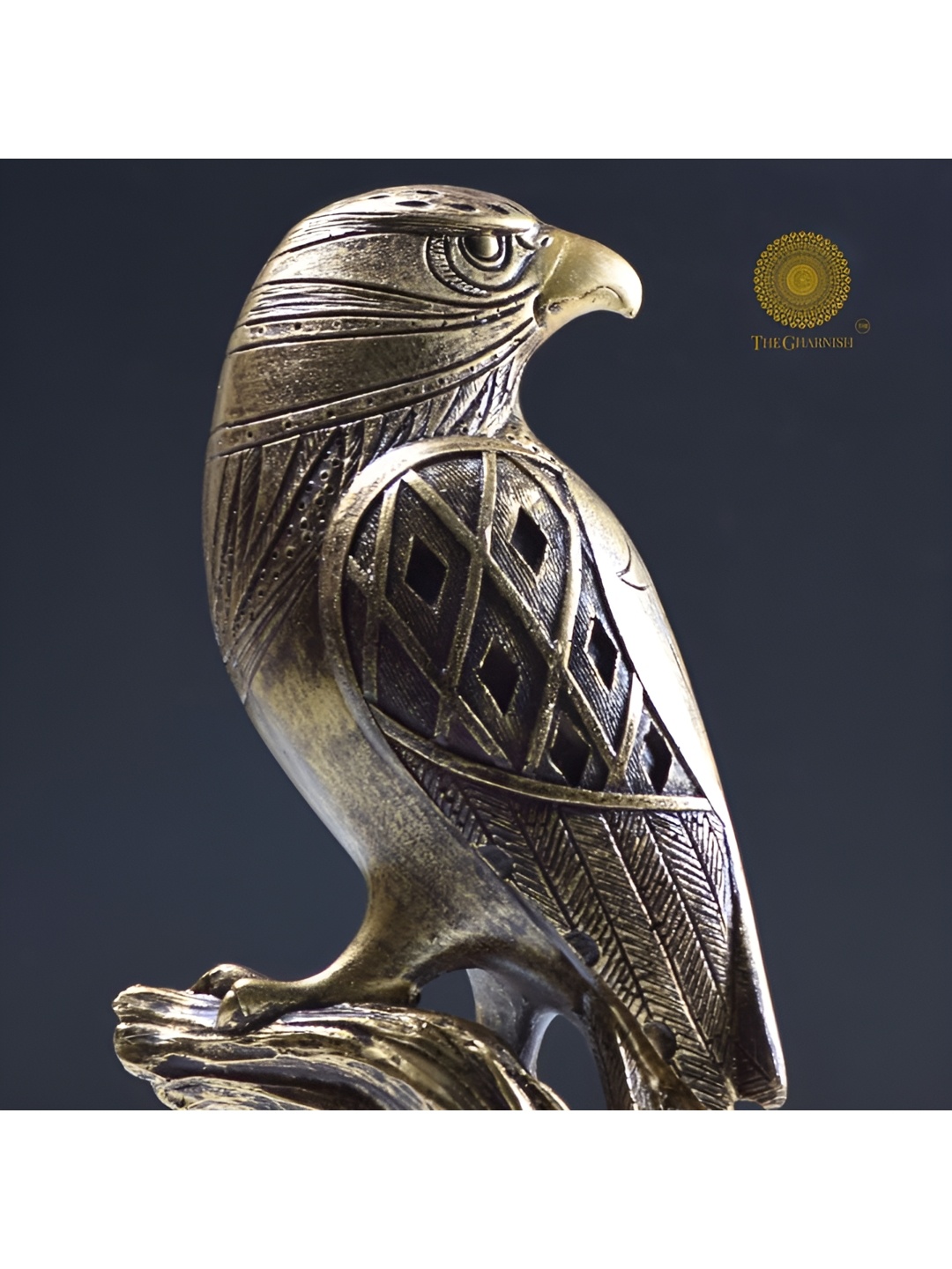 

The Gharnish Gold-Toned The Majestic Garuda Figurine Showpiece