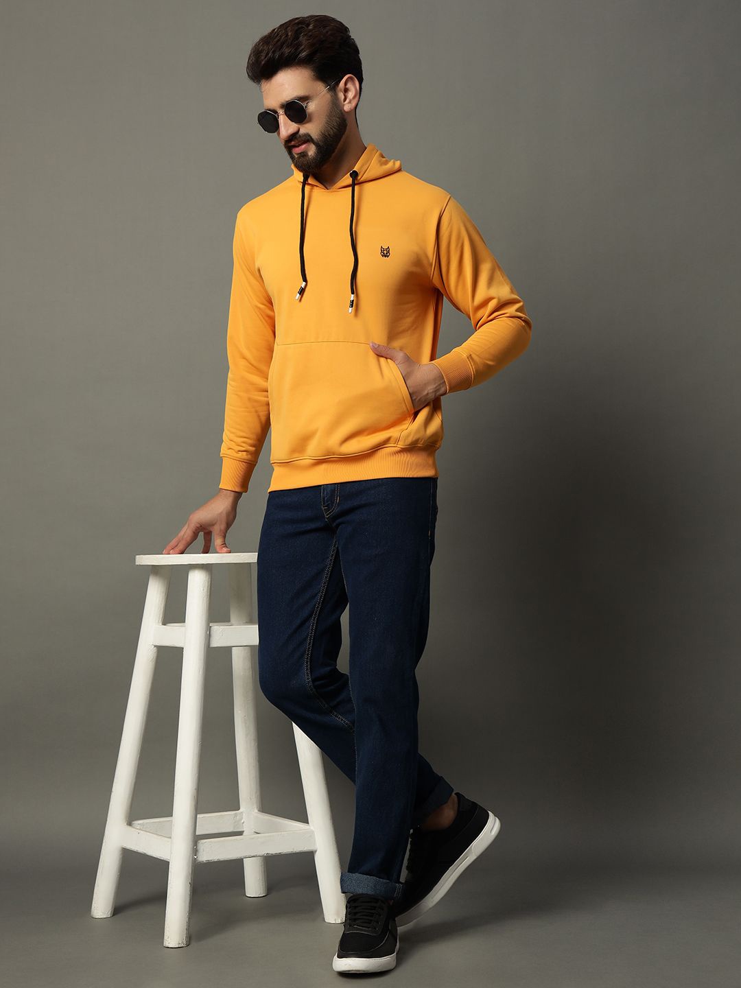 

STELVIN Men Sweatshirt, Gold