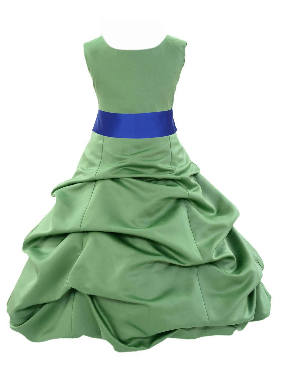

Wow Princess Girls Satin Balloon Dress, Green