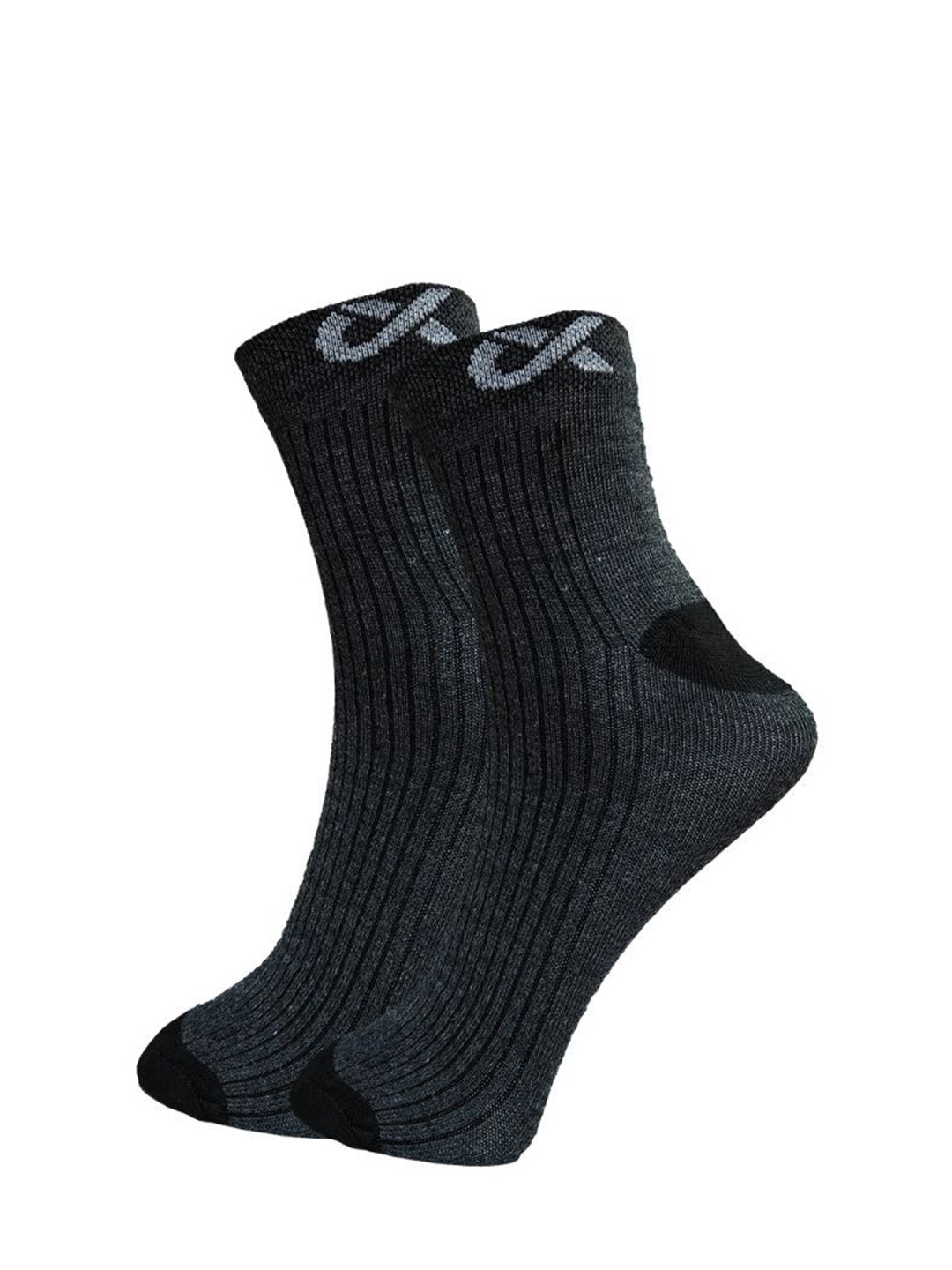 

Xjarvis Unisex Pure Cotton Ankle-Length Socks, Black