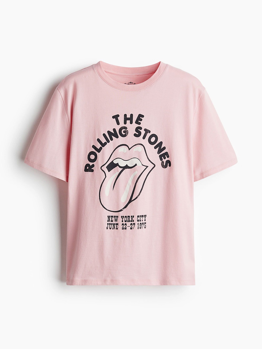 

H&M Printed T-Shirt, Pink