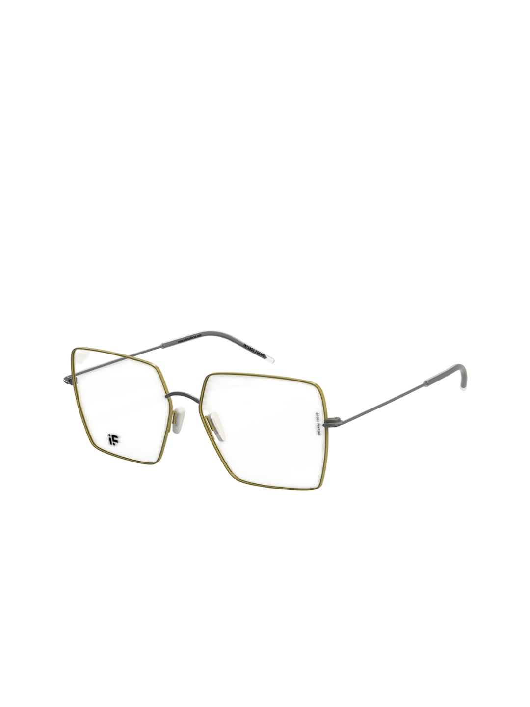

INTENSE FOCUS Unisex Fashion Sunglasses Luster 30 C-E, Transparent