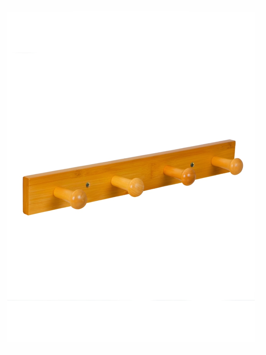 

HOKIPO Brown Bamboo Wall Mounted Rail Bar Hook