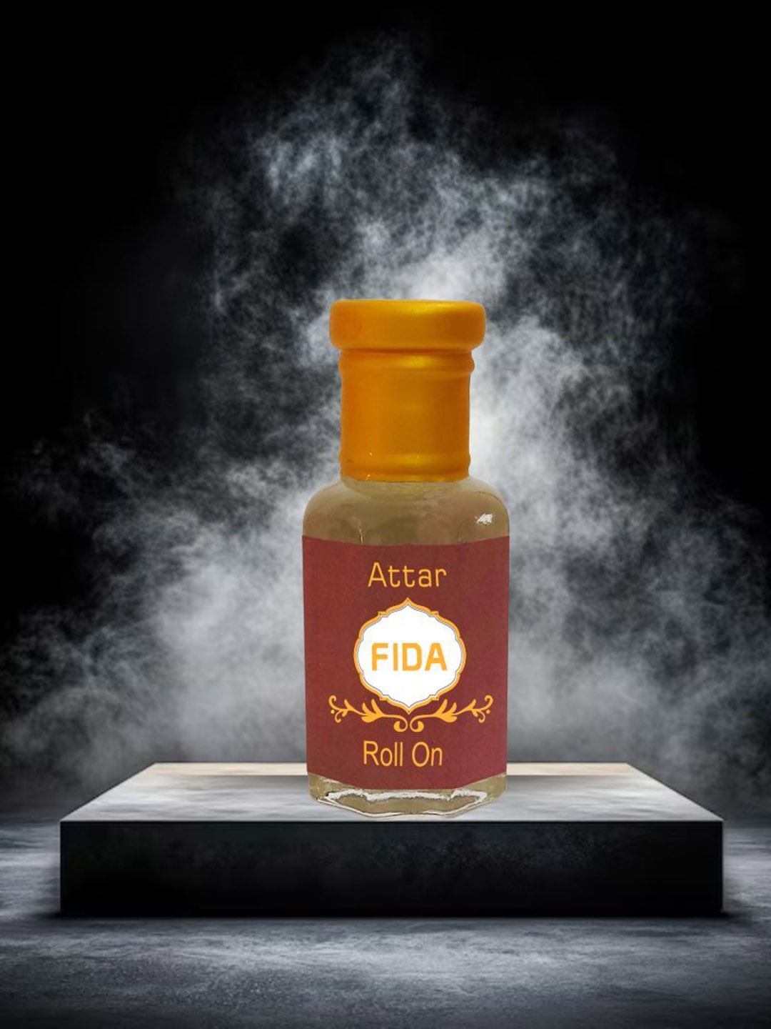 

WILDPLAY Fida Natural Fragrance Attar- 12 ml, Brown