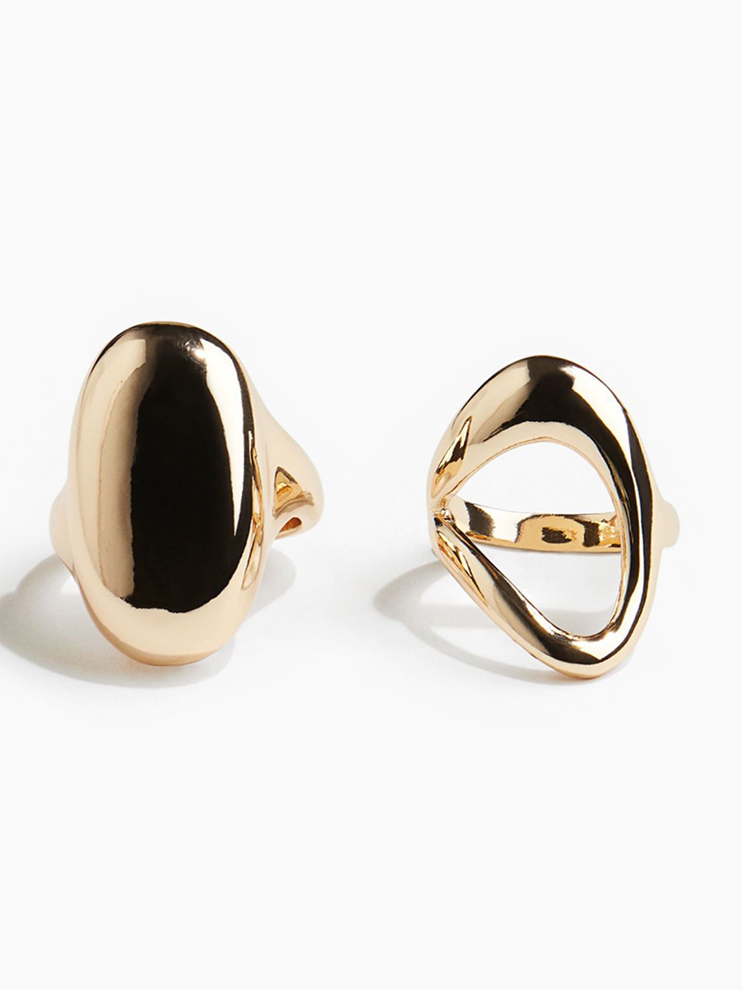 

H&M 2-Pack Rings, Gold