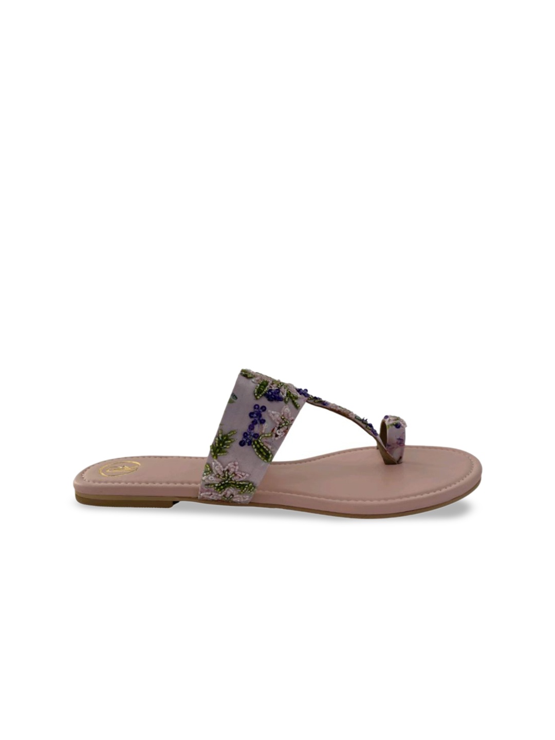 

Preet Kaur Women Open Toe Flats with Bows, Pink